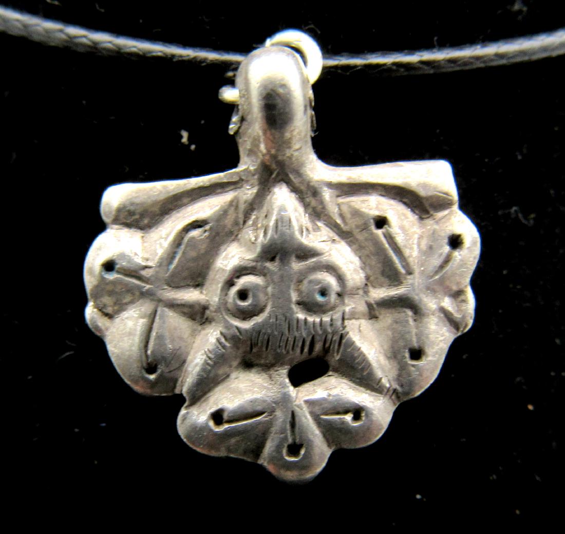 Medieval Viking Silver Griffon Pendant (1 of 2)