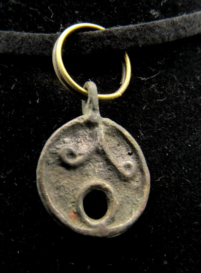 Medieval Viking Decorated Pendant (1 of 2)