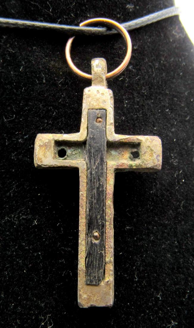 Post Medieval Cross with Original Wood Inlays (1 of 2)