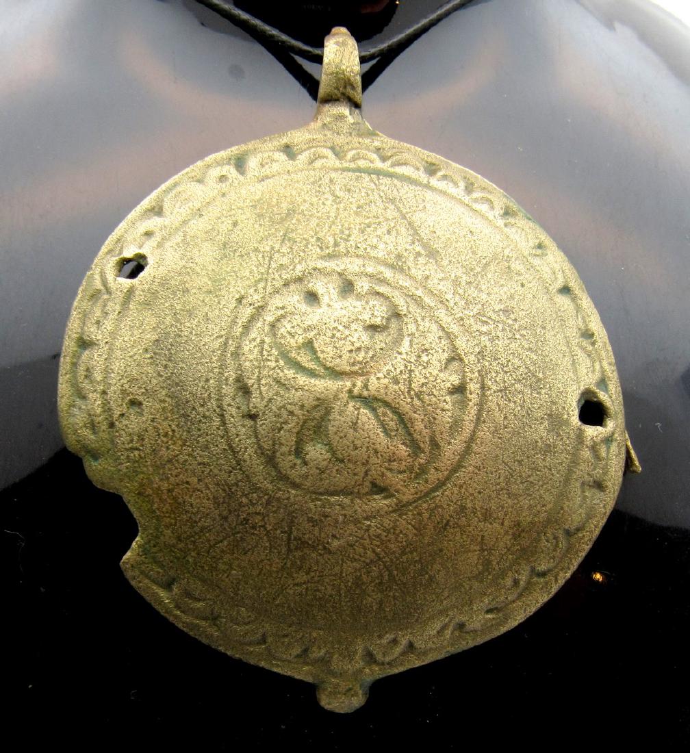 Medieval Viking Shield Shaped Pendant (1 of 2)