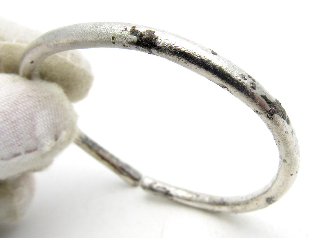 Medieval Viking Silver Bracelet (1 of 3)