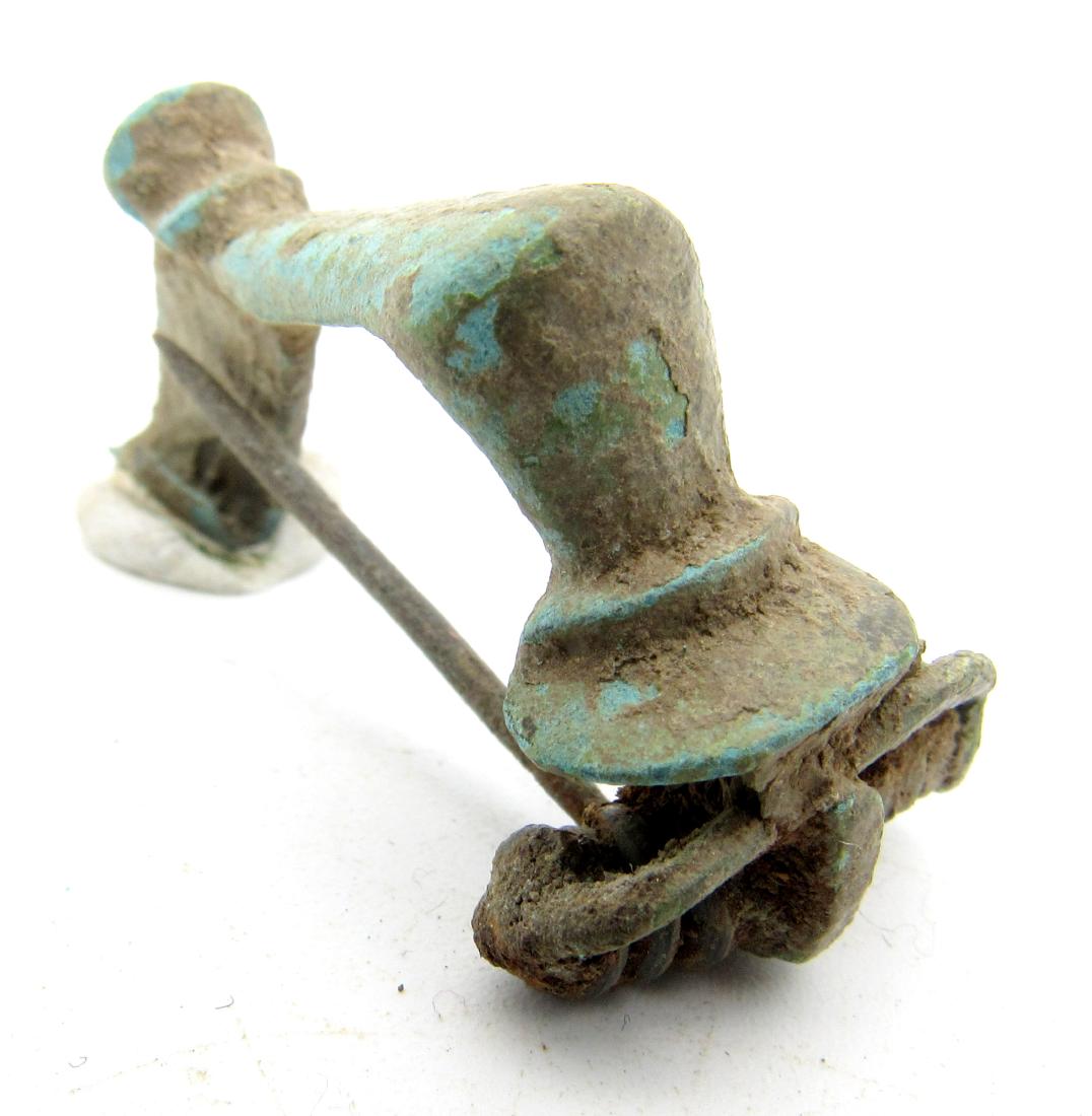 Ancient Roman Knee Shaped Brooch (1 of 3)