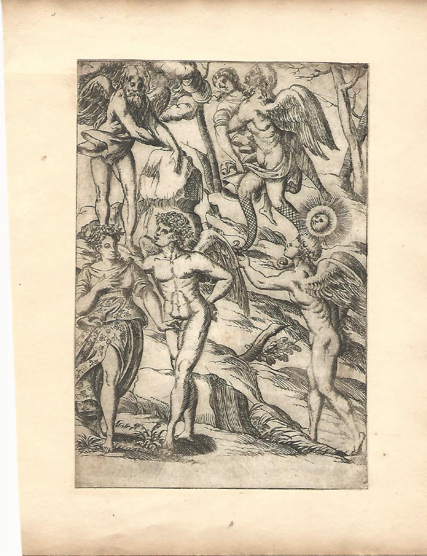 1587 Cartari Engraving Mythology (1 of 1)