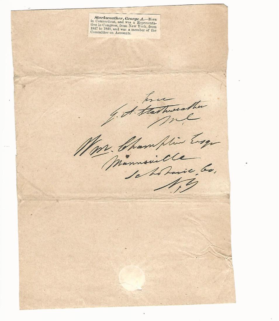 Autograph Lot American Secretary of War (1 of 2)