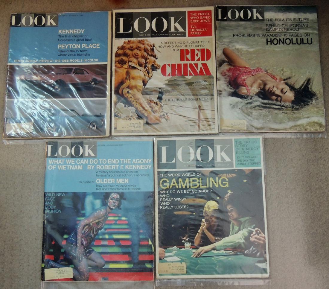 LOOK 1960’s Mixed 5 Issues (1 of 6)
