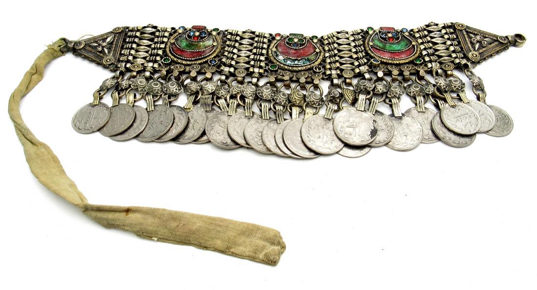 Rare Bedouin Wedding Necklace with Coins (1 of 6)