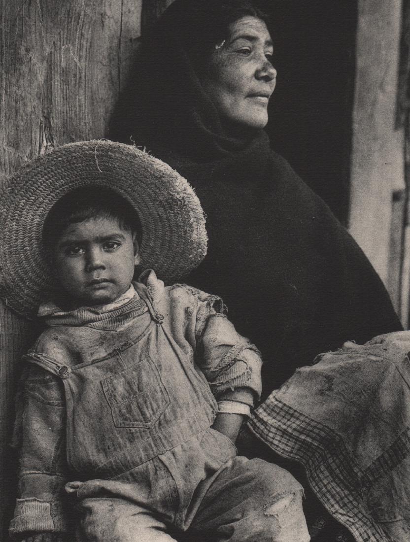 ANTON BRUEHL - Mother and Son - Toluca: Artist: ANTON BRUEHL Print Title: Mother and Son - Toluca Medium: Collotype Printing Date: 1933 Printer: USA Limited Edition of 1000, unnumbered copy Image Size: 7.25 x 9.25 inches Uncoated fine art p