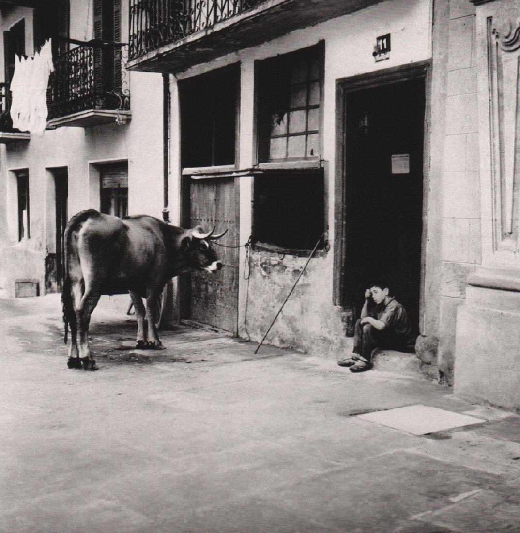 JEANLOUP SIEFF - Cordovan Child, Spain 1954: Artist: JEANLOUP SIEFF Print Title:Cordovan Child, Spain 1954 Medium: Sheet-Fed Gravure Printing Date: 1982 Printed in France Image Size: 6.5 x 6.5 inches Jeanloup Sieff(1933-2000) was a French photog