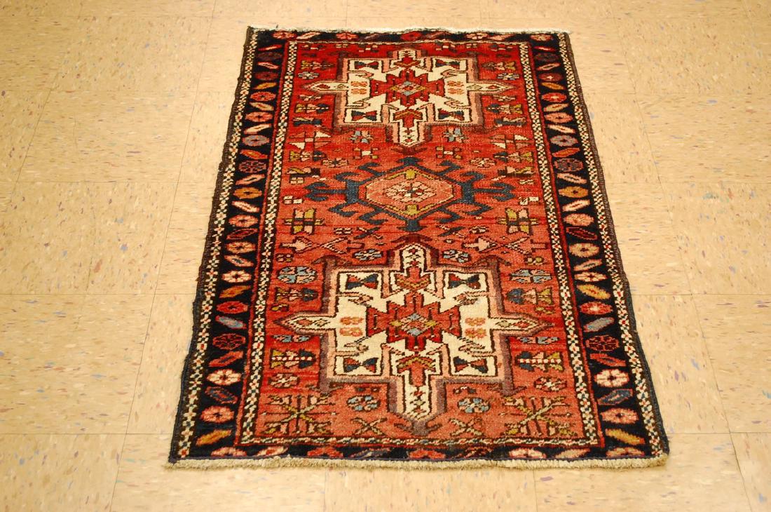 Persian Heriz Gharaje Karaje Rug 2.4x4 (1 of 7)