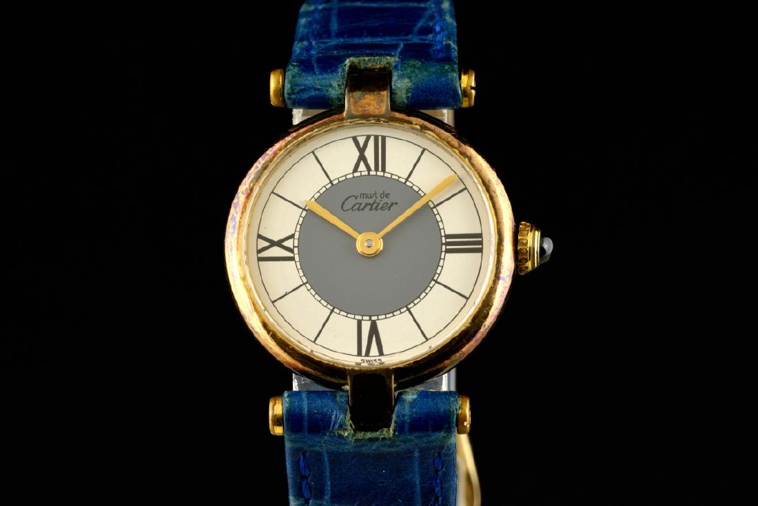 Must de Cartier Paris Gold Vermeil Quartz Watch (1 of 10)