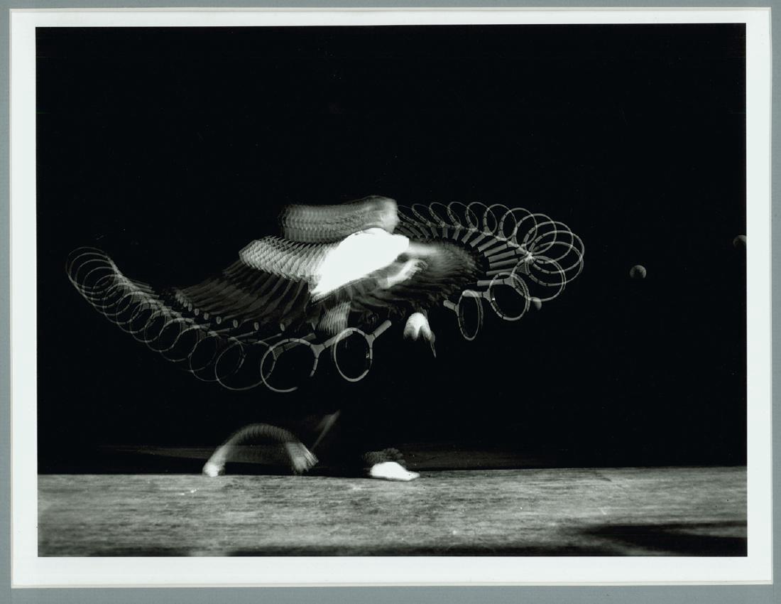 Harold Edgerton Signed Photograph Tennis Forehand Drive (1 of 1)