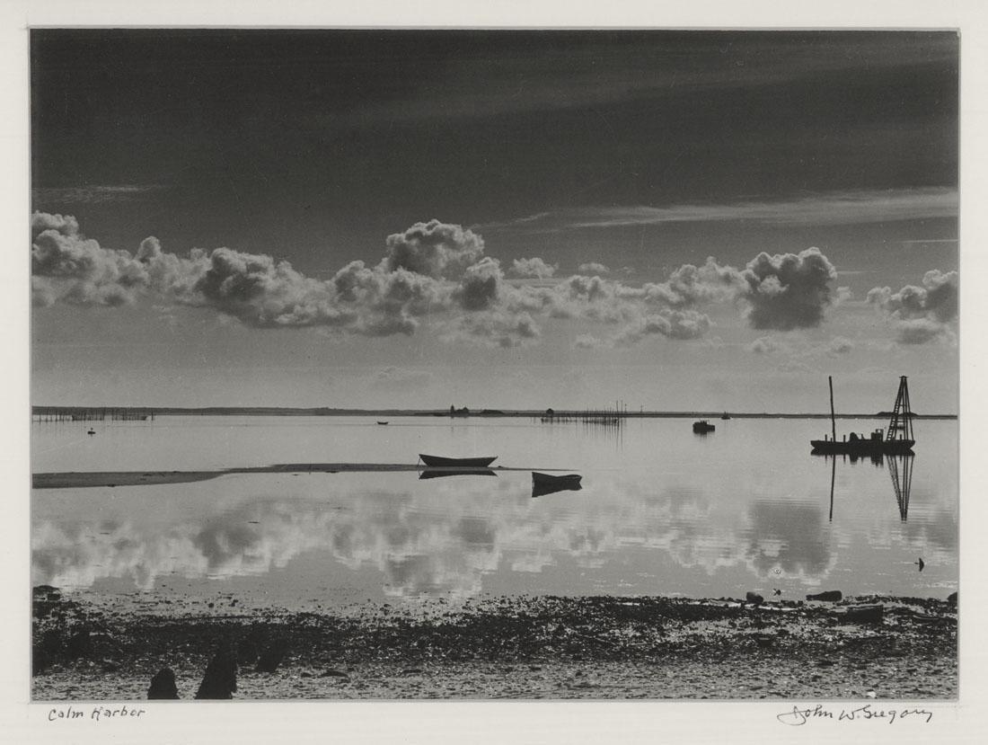 John W. Gregory Signed Photograph Calm Harbor (1 of 1)