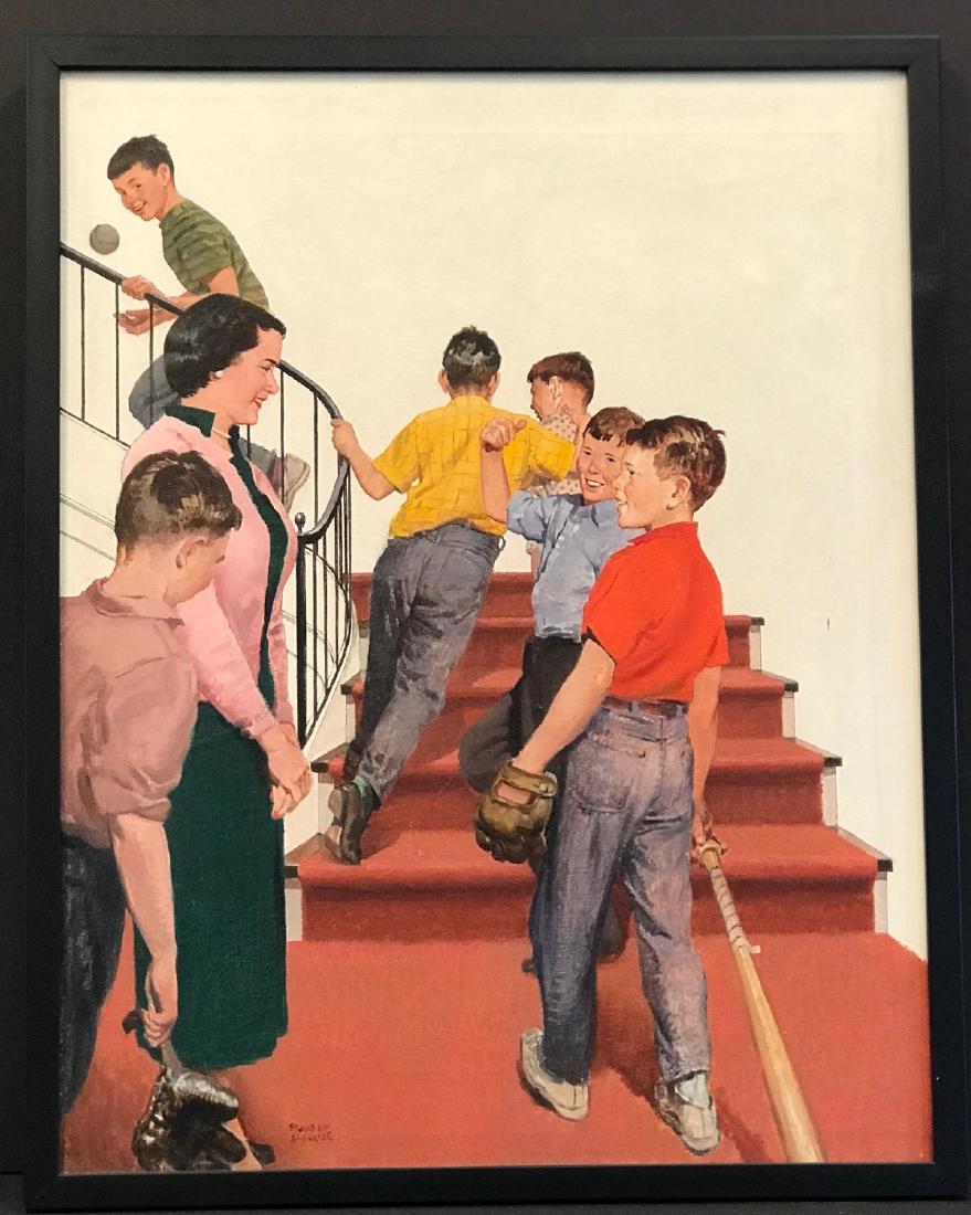 Original Oil on Canvas Painting, Franklin Arbuckle (1 of 7)