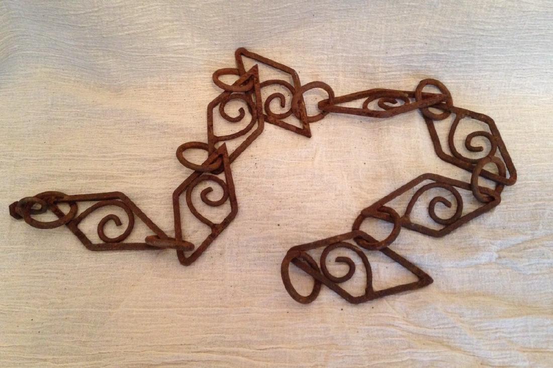 Fancy Iron Chain Early 20th Century (1 of 2)
