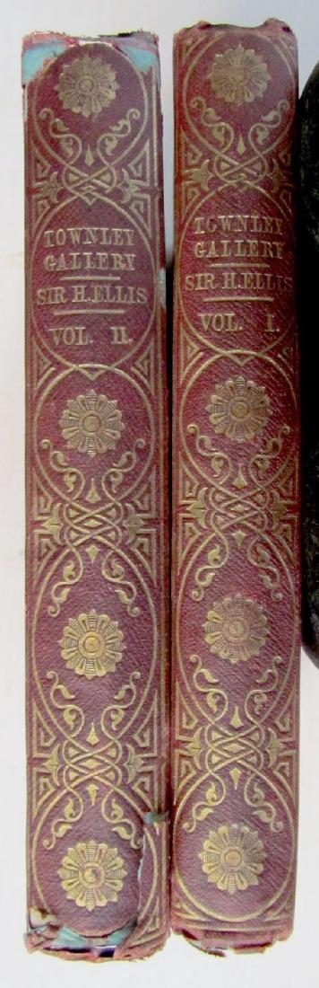 1846 2 Antique Vols Townley Gallery Classic Sculptures: 1846 ANTIQUE VOLUMES THE TOWNLEY GALLERY OF CLASSIC SCULPTURES in BRITISH MUSEUM Illustrated Good condition. With damages to the spines, visible on the photo Size 6 3/4 by 4 1/2" Printed in London Ple