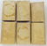 1760 Antique Set of 6 Vellum Bound Books in Italian - 2
