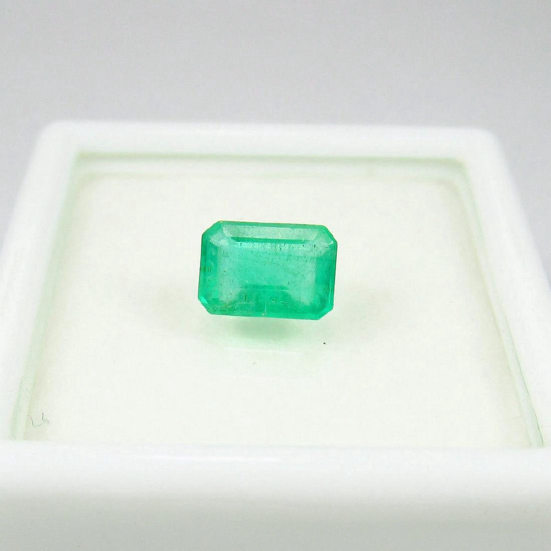 0.88 Carat Loose Zambian Emerald Octagon Stone (1 of 2)