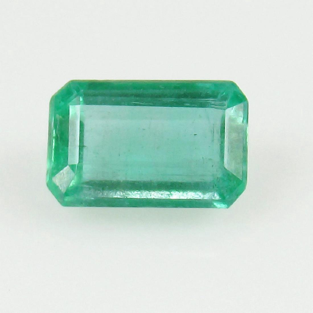 0.98 Carat Loose Zambian Emerald Octagon Cut (1 of 3)