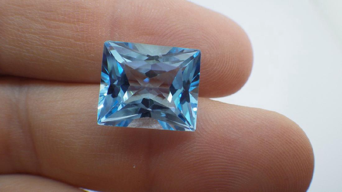 19.61 Carat Loose Emerald Blue Topaz (1 of 6)