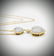 Gold Plated Sterling Silver Diamond Heart Necklace - 3