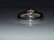 10K White Gold Diamond Solitaire Halo Ring, 1.4ctw - 3