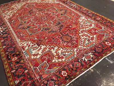 Persian Heriz Carpet 11.5x8.2