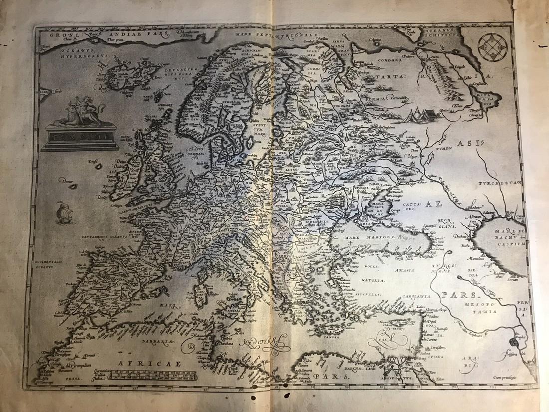Ortelius Antique Map: Europae (1 of 5)