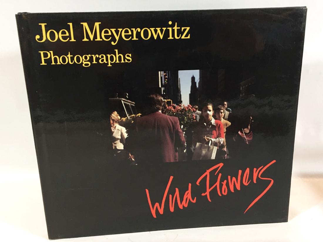 Wild Flowers Joel Meyerowitz First Edition: Wild Flowers Joel Meyerowitz 1st Edition A New York Graphic Society Book 1983 "Wild Flowers" photographed by Joel Meyerowitz. The book and dust jacket are in excellent condition. Please note that this