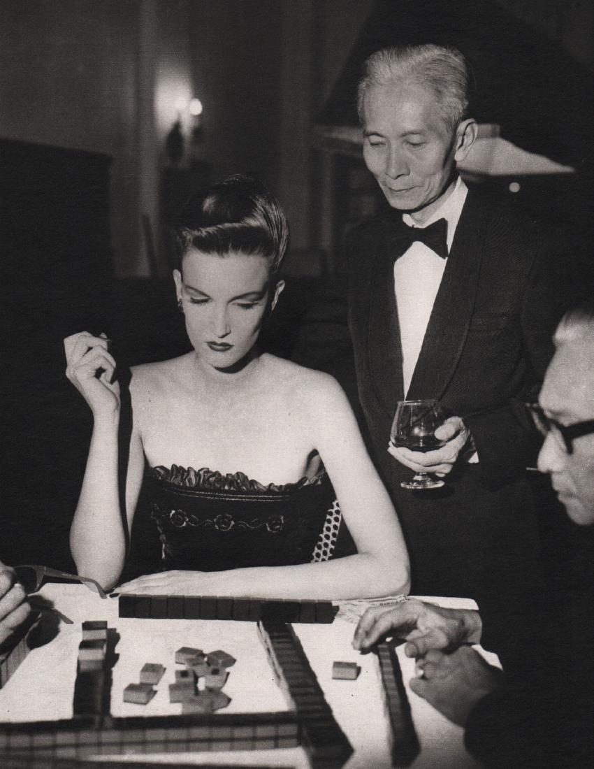 GIAN PAOLO BARBIERI - Singapore 1982: Artist: GIAN PAOLO BARBIERI Print Title: At the gaming table, Singapore 1982 for Vogue Italy Medium: Sheet-Fed Gravure Printed in 1984 Printed in France Image Size: 7.25 x 9.25 inches Gian Paolo Barbi