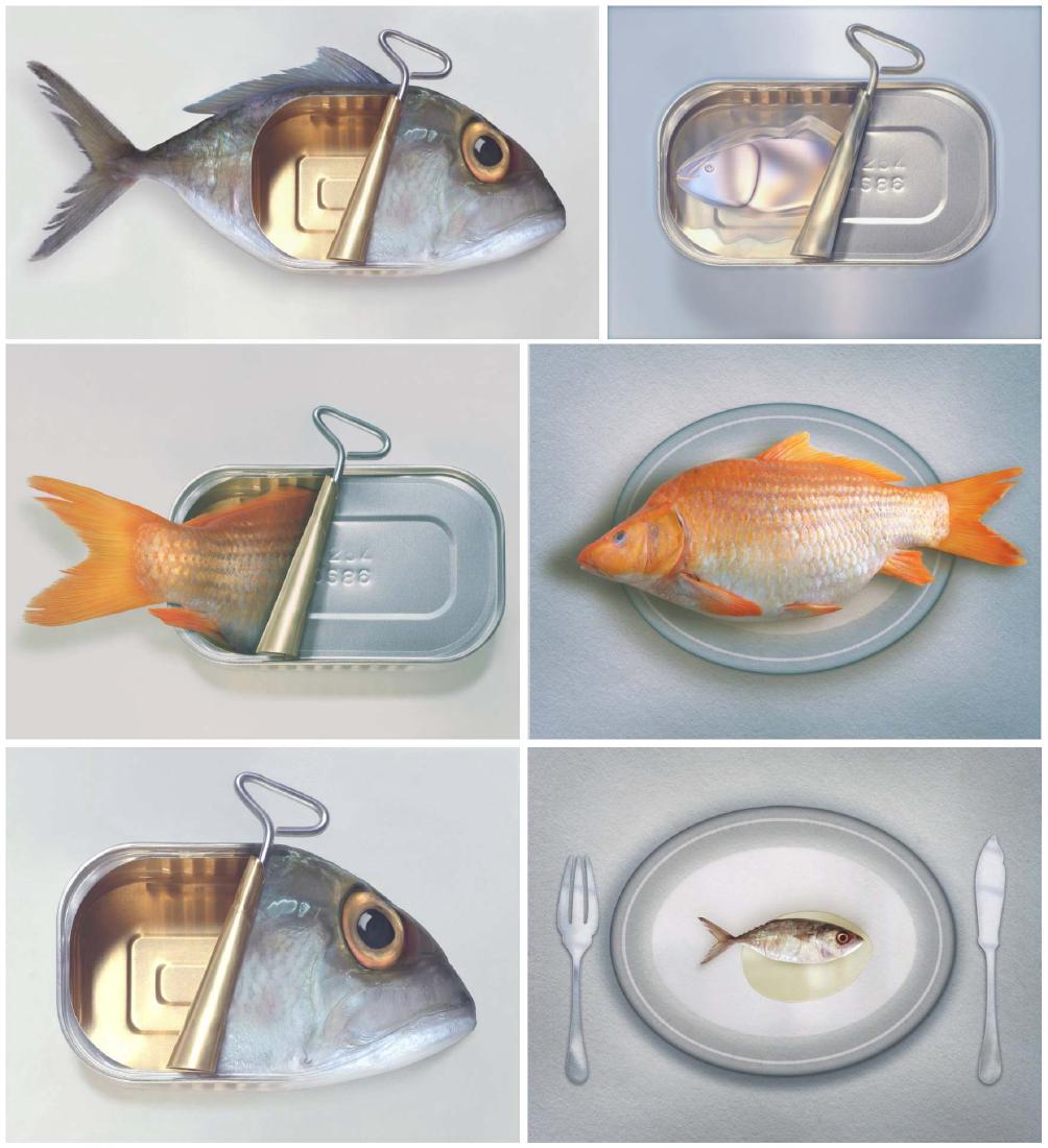 Art Grafts - Surreal Fishions Folio - Six Prints (1 of 9)