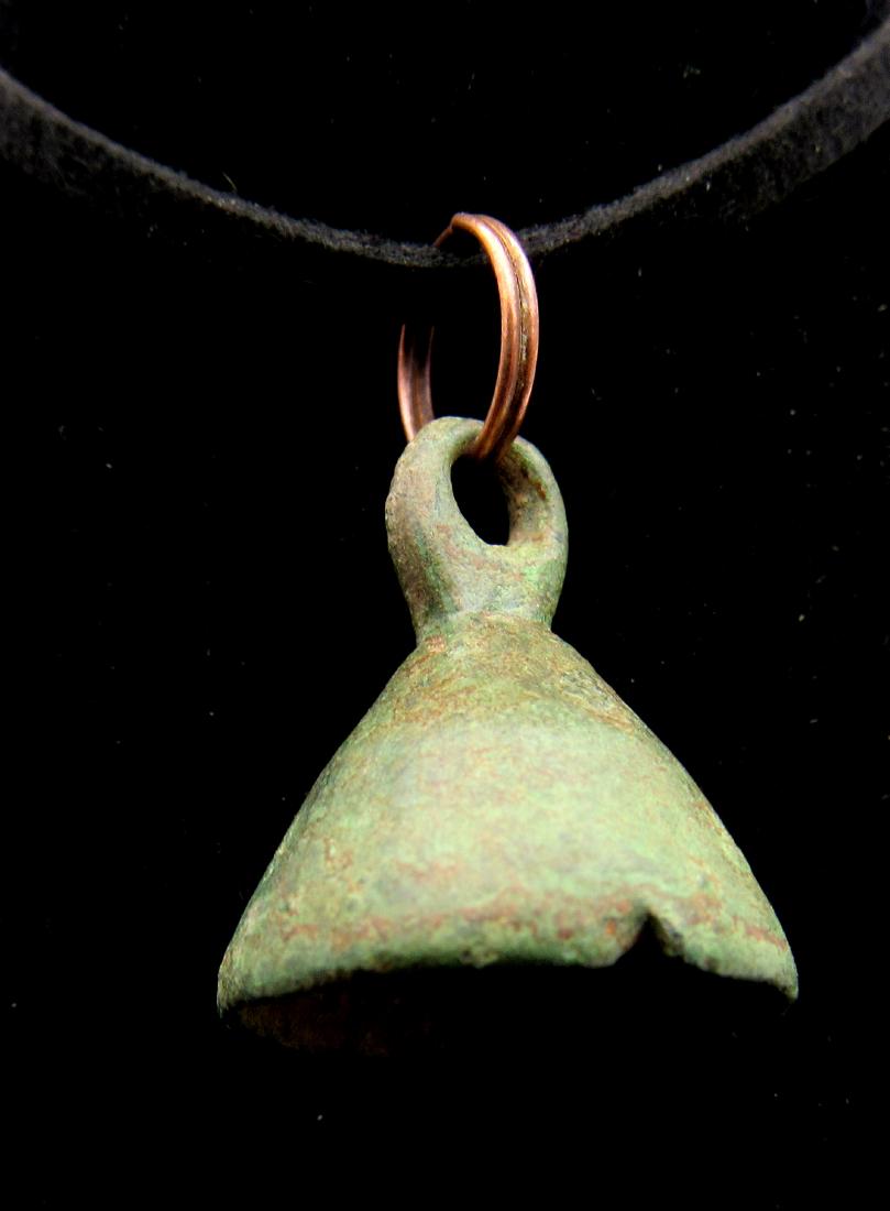 Medieval Bronze Bell Pendant (1 of 3)