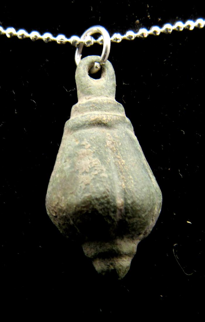 Medieval Viking Bronze Acorn Penant (1 of 2)