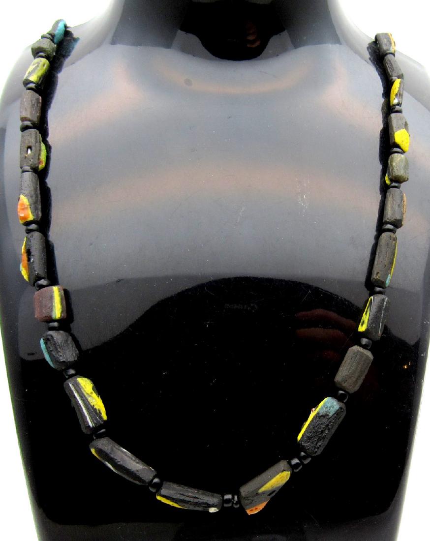 Medieval Viking Glass Necklace with 31 Beads (1 of 3)