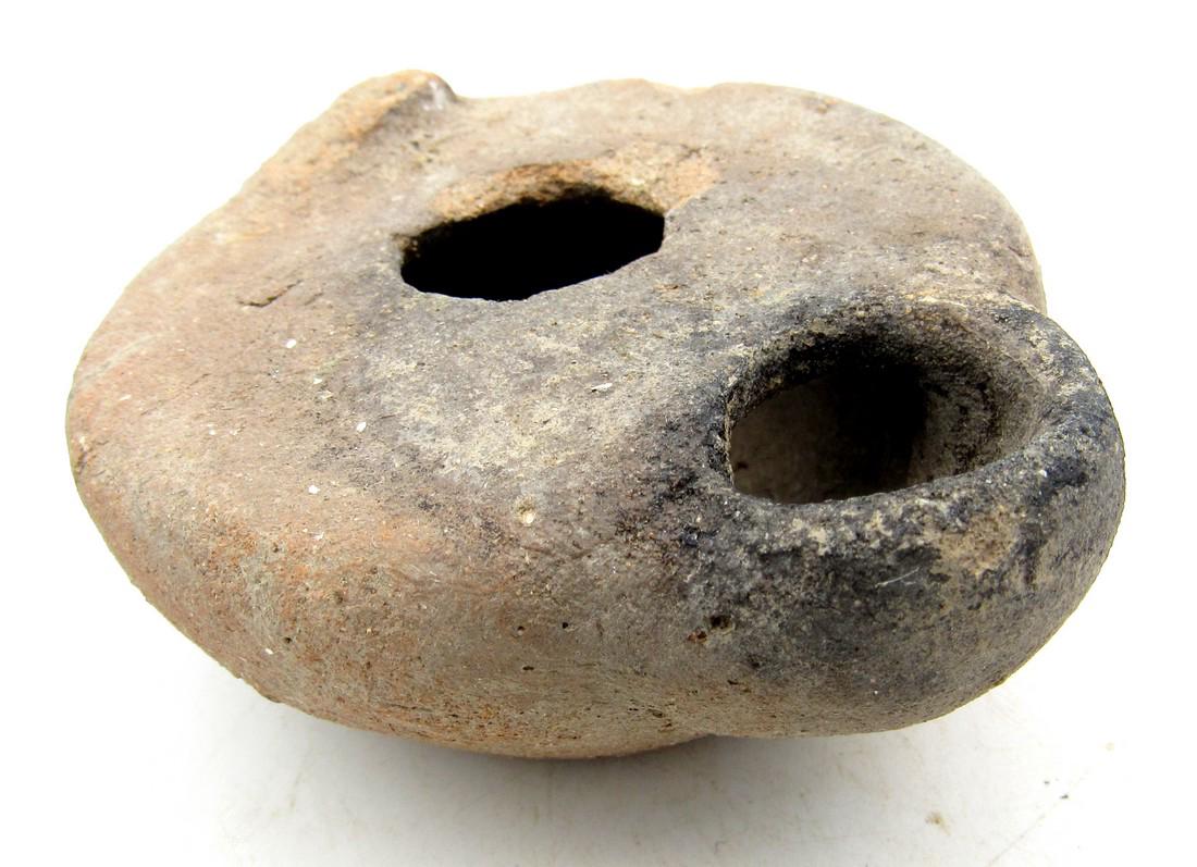 Ancient Roman Terracotta Oil Lamp (1 of 4)