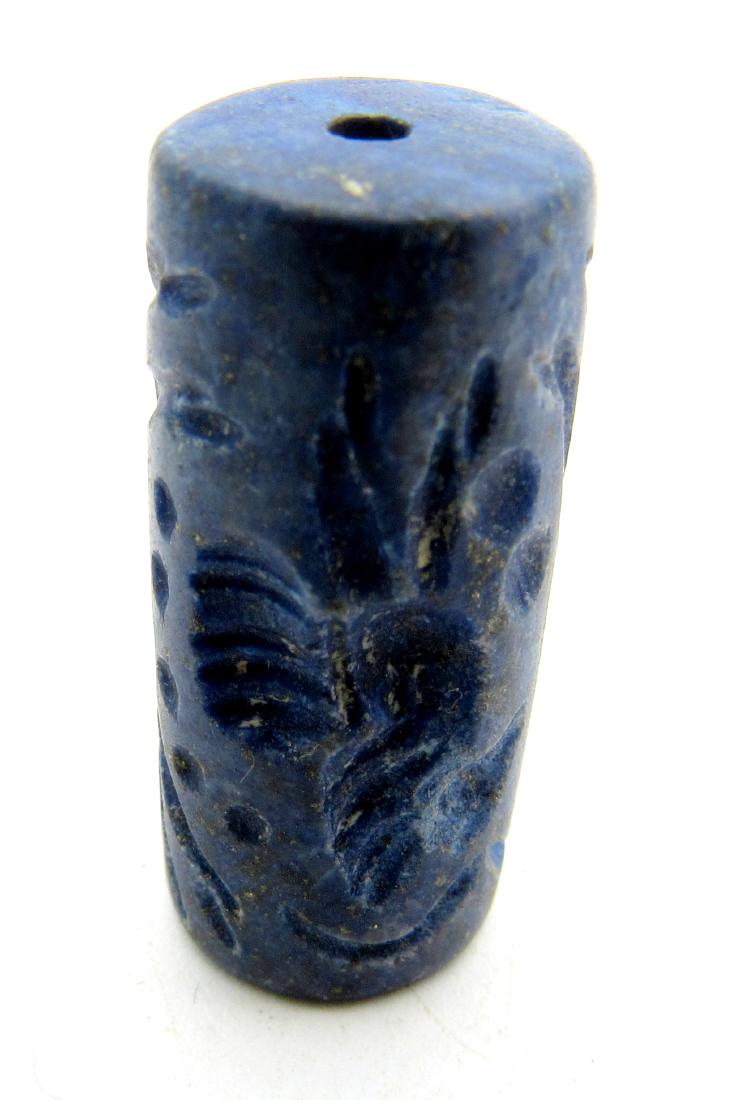 Near Eastern Lapis Lazuli Intaglio Seal (1 of 3)
