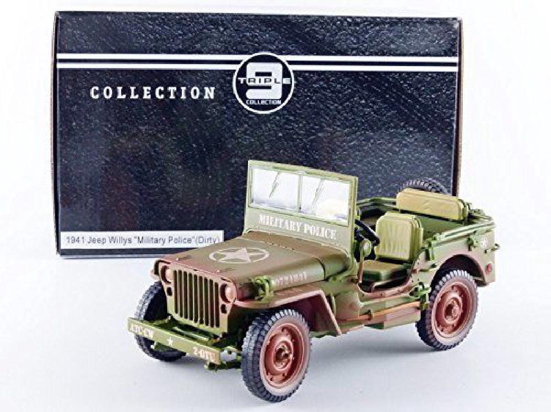 Triple 9 Collection 1:18 Jeep Military Police 1941 (1 of 8)