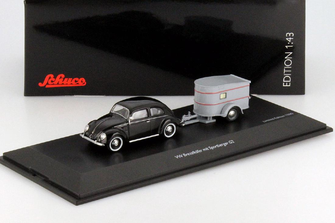 Schuco 1:43 Volkswagen Brezelkafer mit Sportberger G2 (1 of 4)