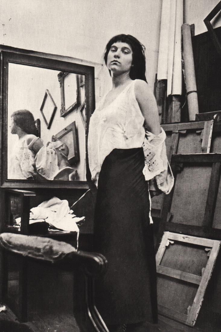 PIERRE BONNARD - Model in Artist's Studio: Artist:PIERRE BONNARD Print Title: Model in Artist's Studio Medium: Sheet-fed Gravure Printing Date: 1987 Printed in France Image Size: 7 X 10 inches Pierre Bonnard (1867-1947) was a French painter an