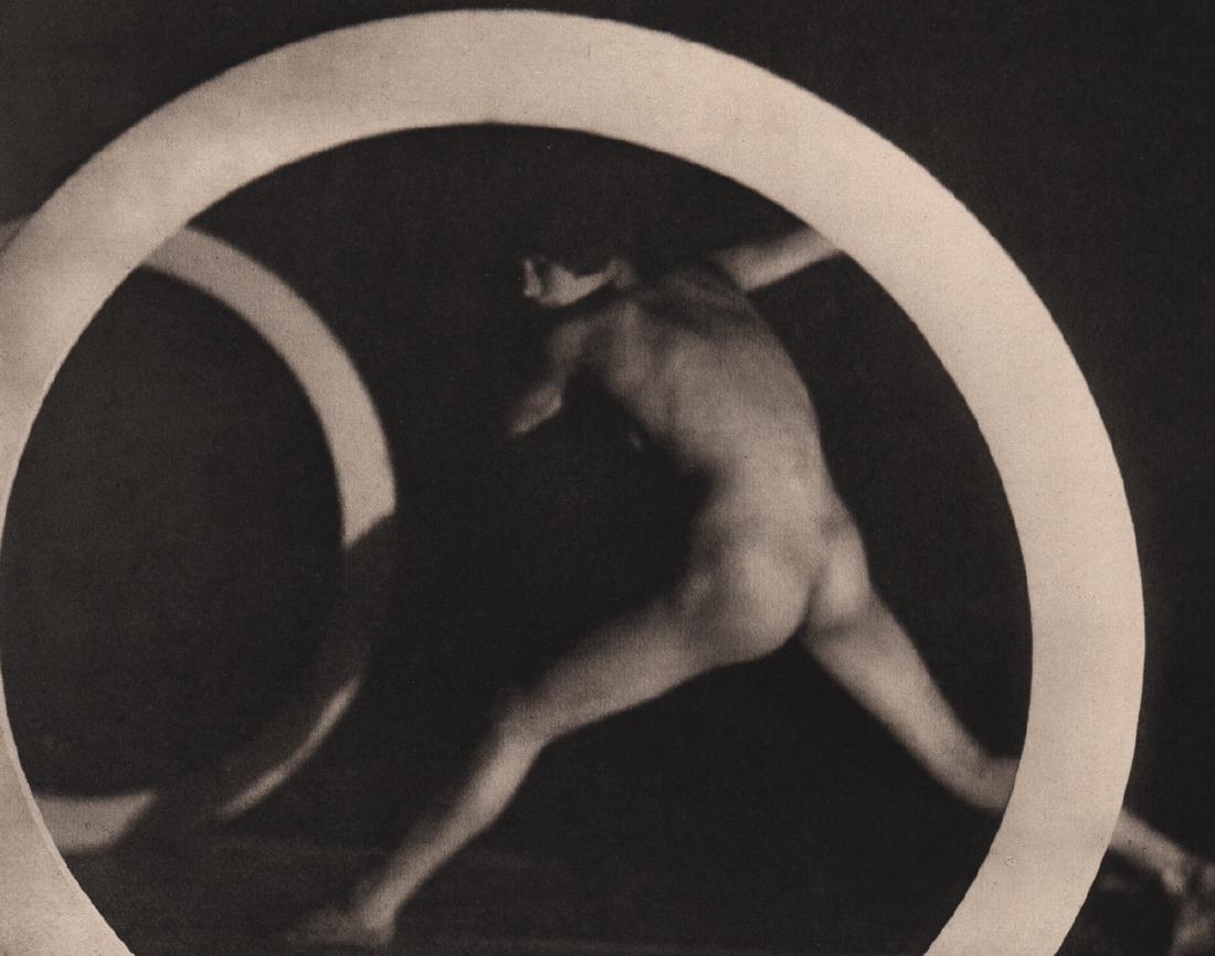 DRTIKOL - Composition: Artist: DRTIKOL Print Title: Composition Medium: Sheet-fed Gravure Printing Date: 1927 Printed in France Image size approx. 9.25 x 7.25 inches Frantisek Drtikol(1883-1961) was a Czech photographer who