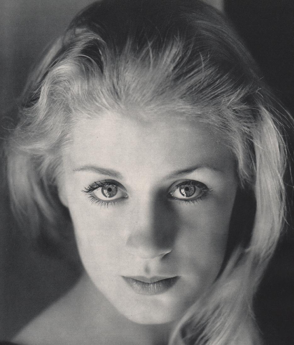 CORNEL LUCAS - Mary Ure: Artist: CORNEL LUCAS Print Title: Mary Ure Medium: Sheet-fed Gravure Printing Date: 1960 Printed in England Image Size: 8 X 9.5 inches Cornel Lucas (1920-2012) was a pioneer of film portraiture in the