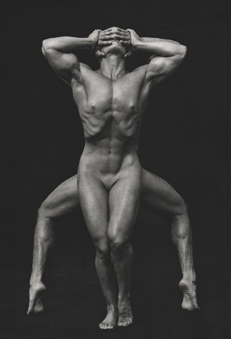 HERB RITTS - Mimi and Tony, LA, 1987: Artist: HERB RITTS Print Title: Mimi and Tony, Los Angeles, 1987 Medium: Sheet-fed Gravure Printing Date: 1988 Printed in Japan Image Size: 10 X 14 inches Herb Ritts1952-2002) was an American fashion 