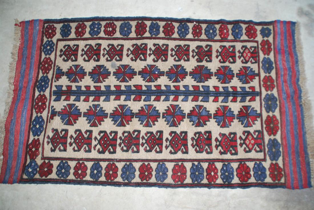 Vintage Baluch Capet Rug 4.4x2.5 (1 of 2)