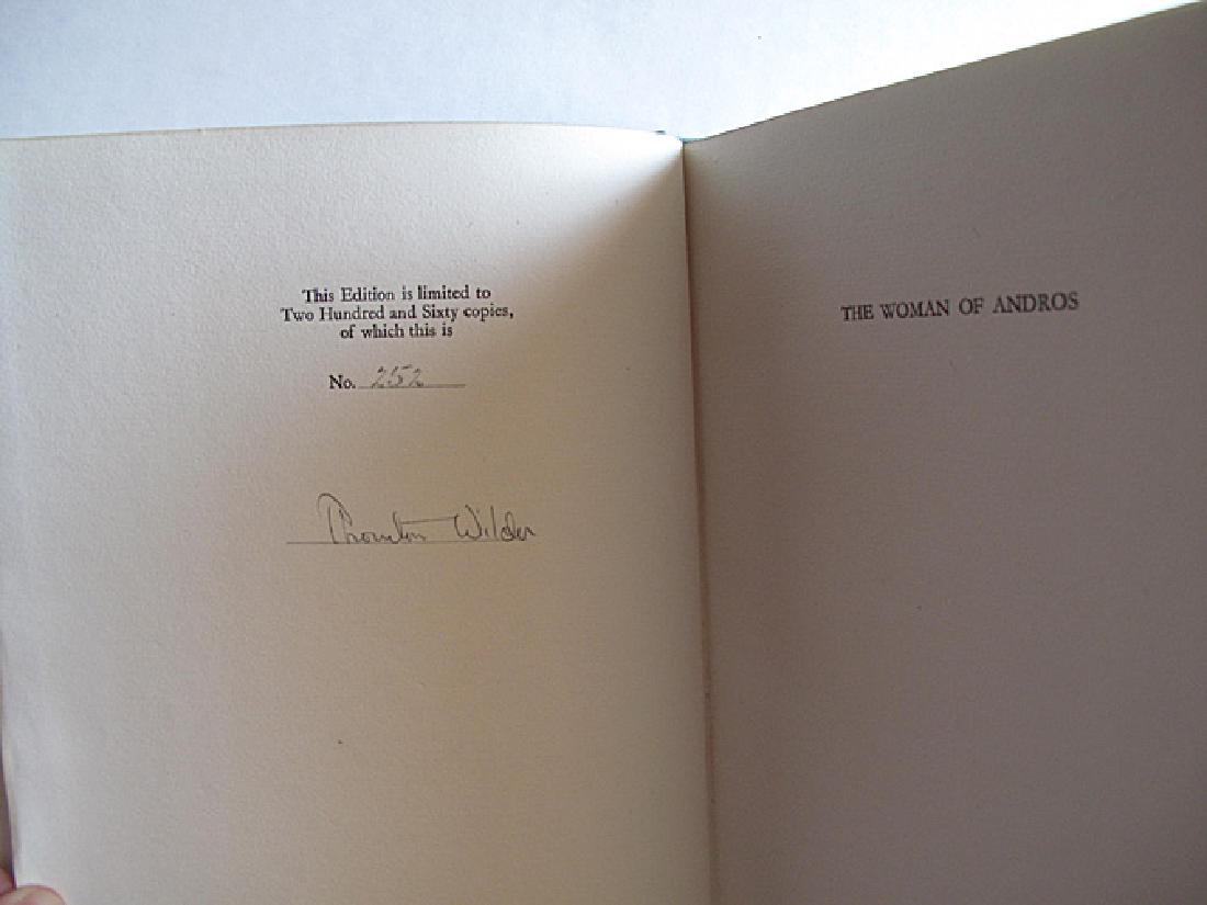 Woman of Andros Limited Edition Signed Thornton Wilder (1 of 1)