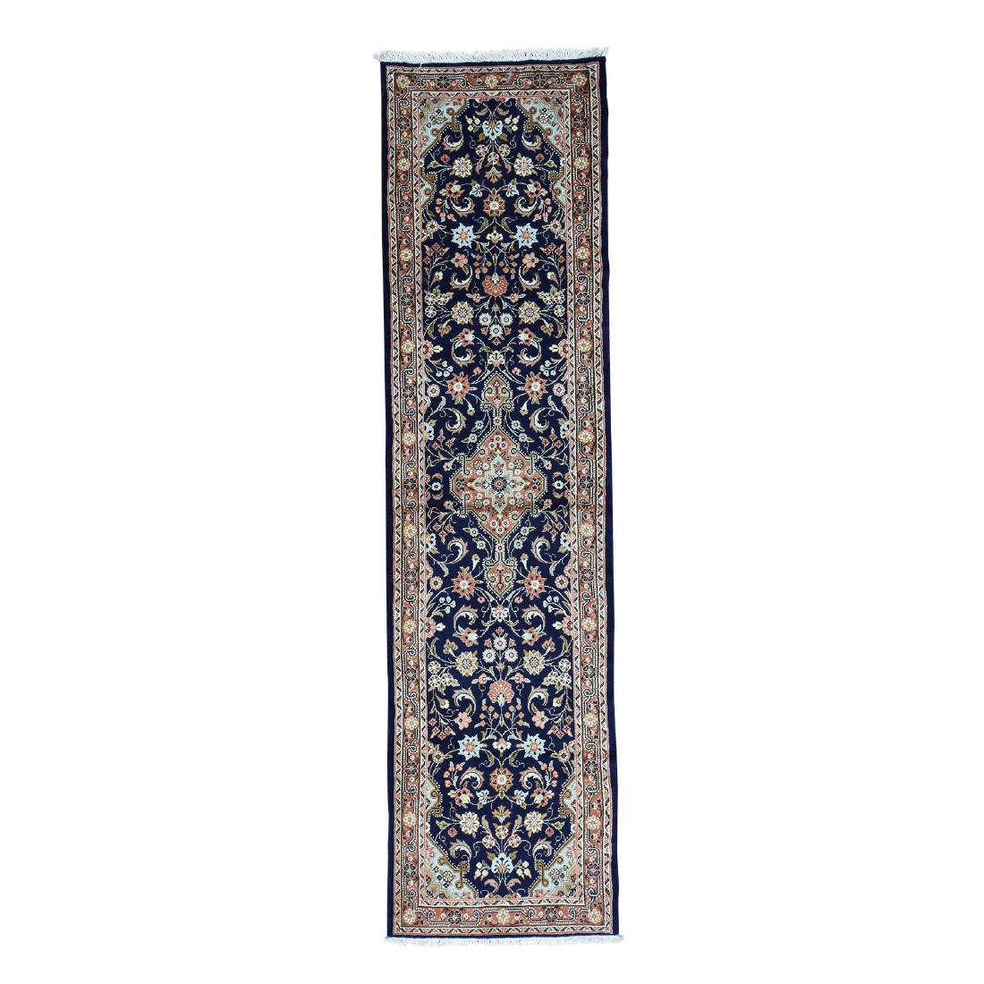 Handmade Persian Hamadan Runner Oriental Rug 2.8x10.2 (1 of 10)
