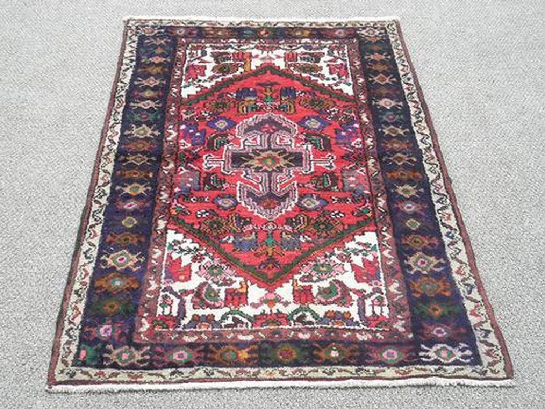 Fine Looking Hand Woven Persian Hamadan Rug 5.1x3.2 (1 of 5)