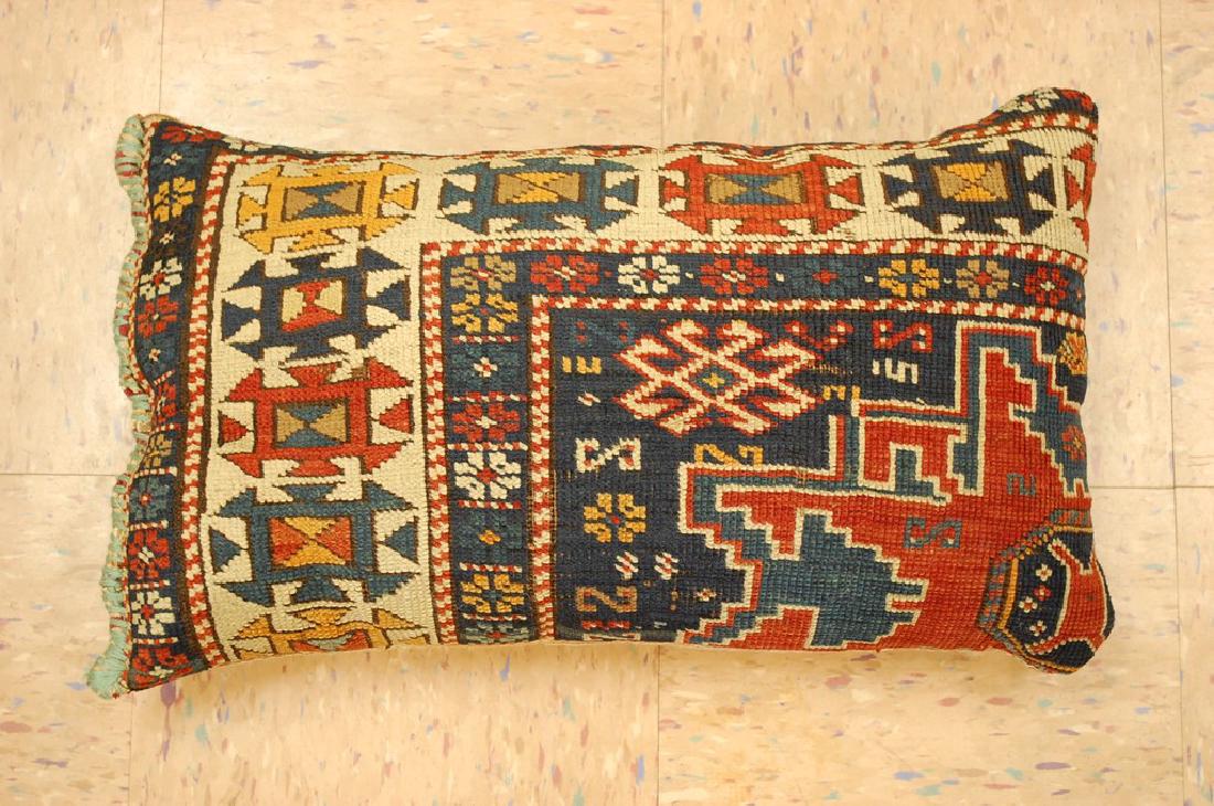 Fine Caucasian Shirvan Antique Rug Pillow 1.4x1.8 (1 of 4)