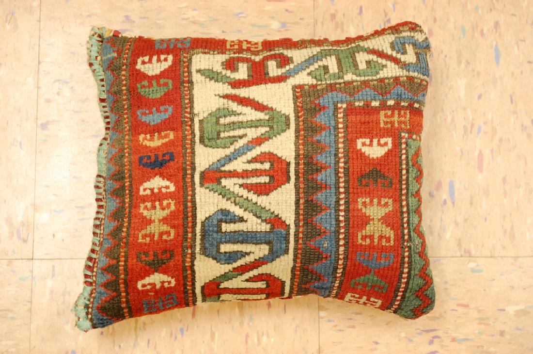 Fine Caucasian Shirvan Antique Rug Pillow 1.2x1.5 (1 of 3)