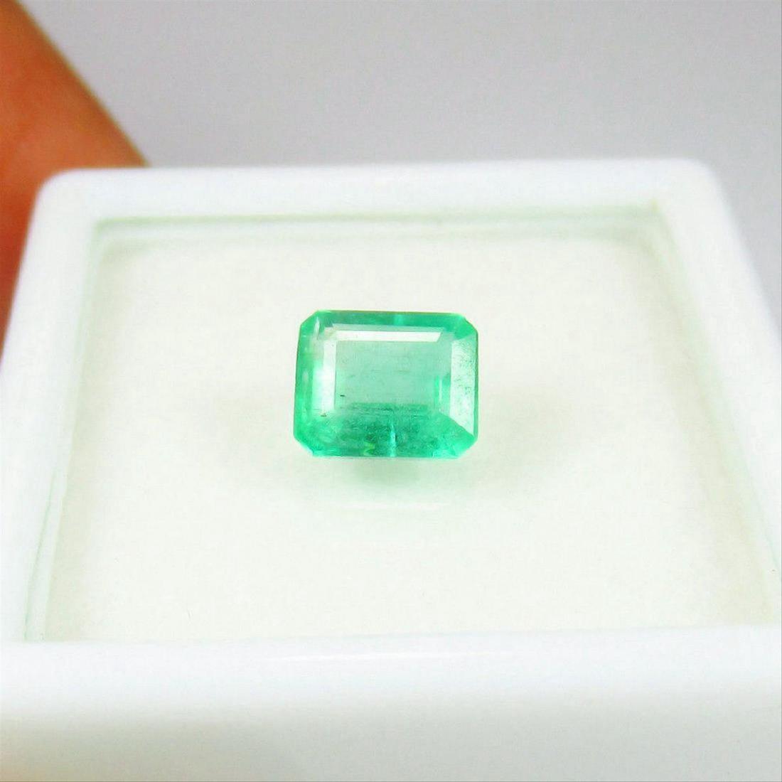 0.92 Carat Loose Octagon Emerald (1 of 2)