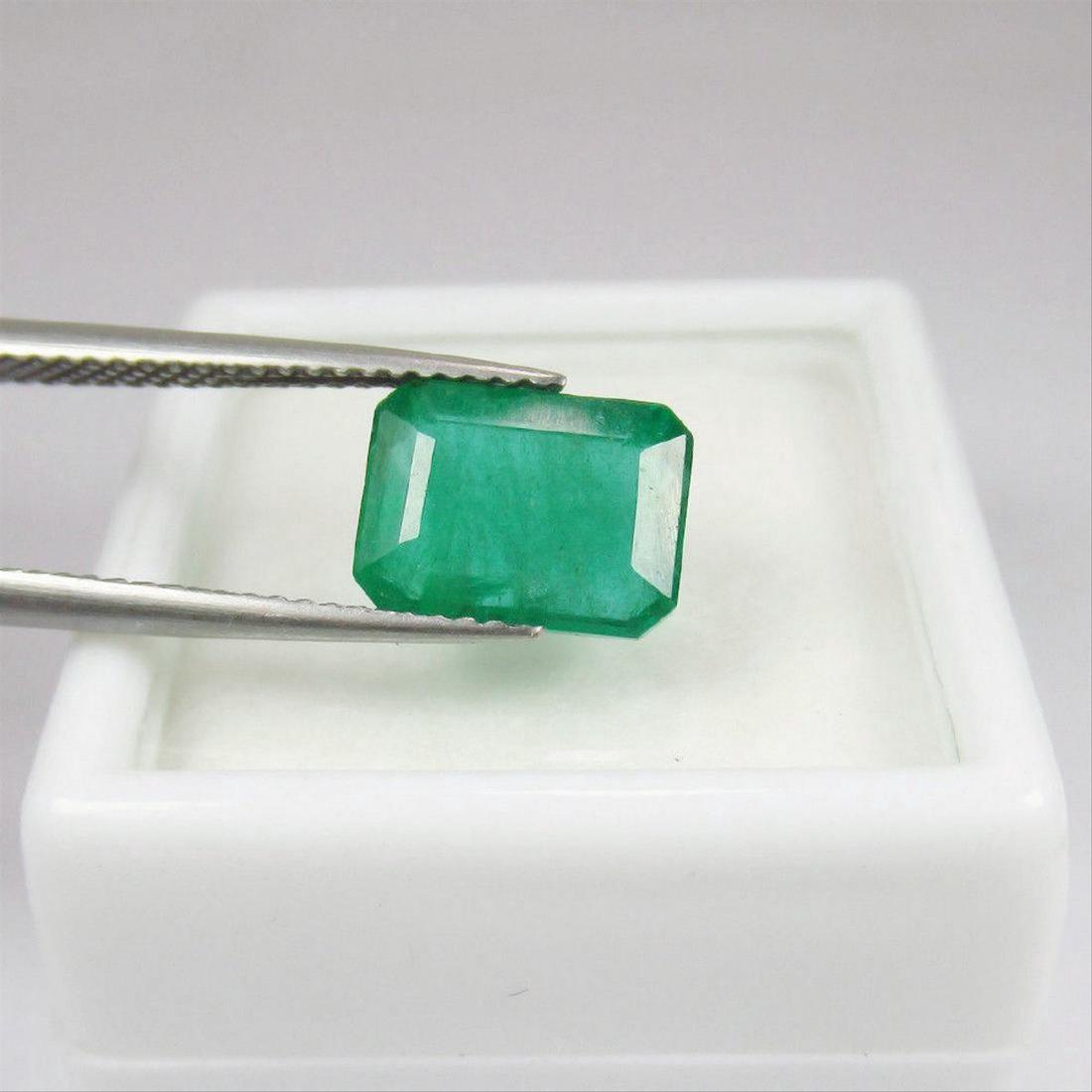 3.06 Carat Loose Octagon Emerald (1 of 2)