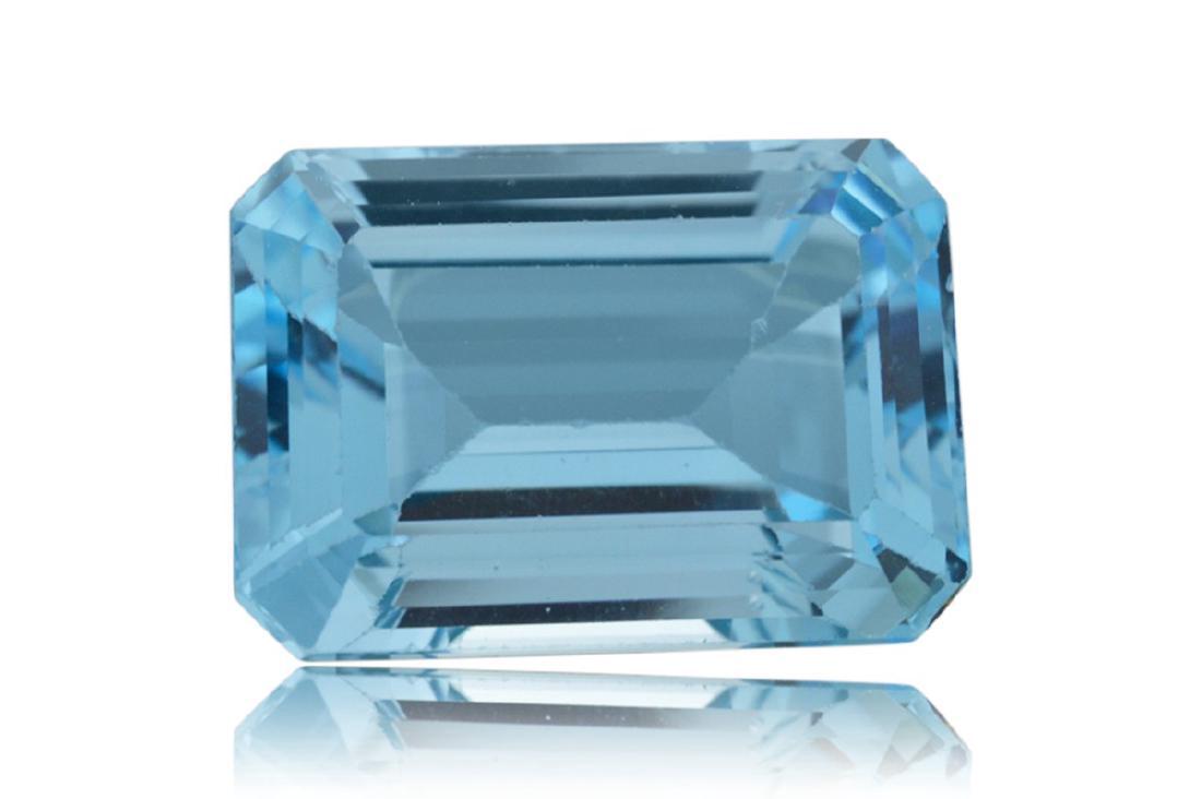 10.15 Carat Loose Emerald Blue Topaz (1 of 5)